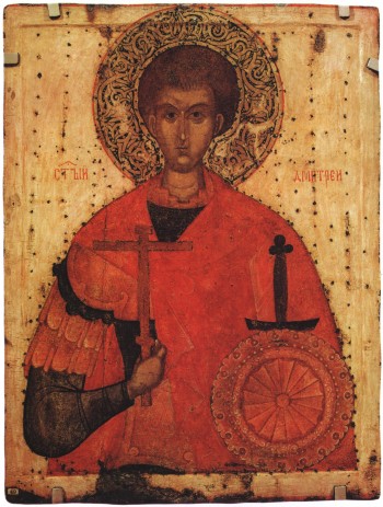 Ikon af hellige Demetrios af Thessaloniki