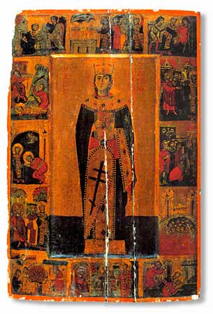 Ikon af hellige Katarina fra Alexandria