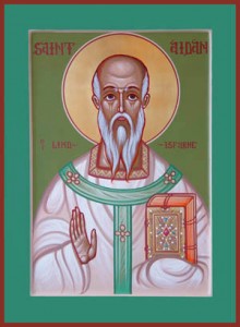 Hellige biskop Aidan af Lindisfarne