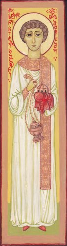 Ikon af hellige førstemartyr og ærkediakon Stefan