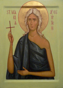 Ikon af hellige Maria af Ægypten
