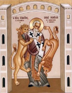 Ikon af hellige Ignatios af Antiokia