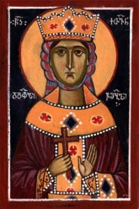 Hellige martyr Kethevan, dronning af Georgien