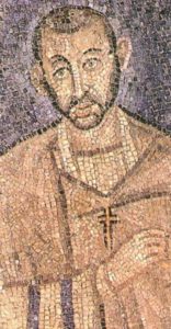 Mosaik af Hellige Ambrosios fra Milano