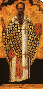 Ikon af Hellige Dionysios Areopagitten
